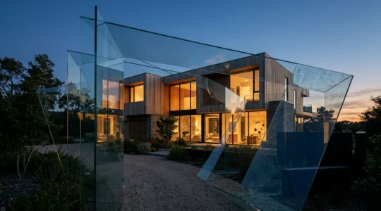 Représentation symbolique d'une protection renforcée pour l'habitation et ses biens