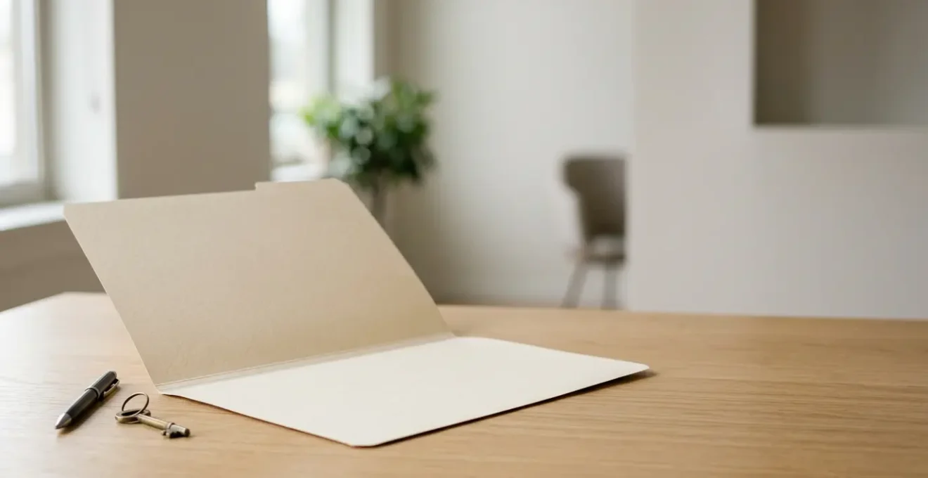 Concept de résiliation d'assurance avec documents administratifs et calendrier illustrant les délais légaux