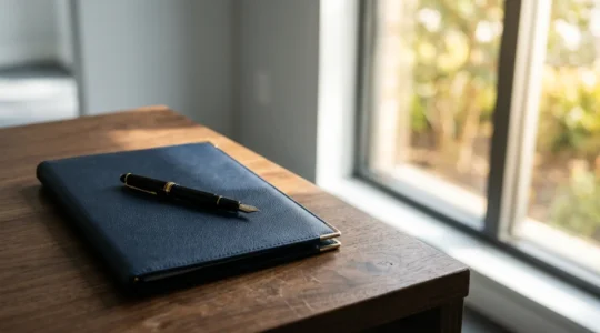 Concept de résiliation de contrat d'assurance représenté par une scène symbolique et professionnelle