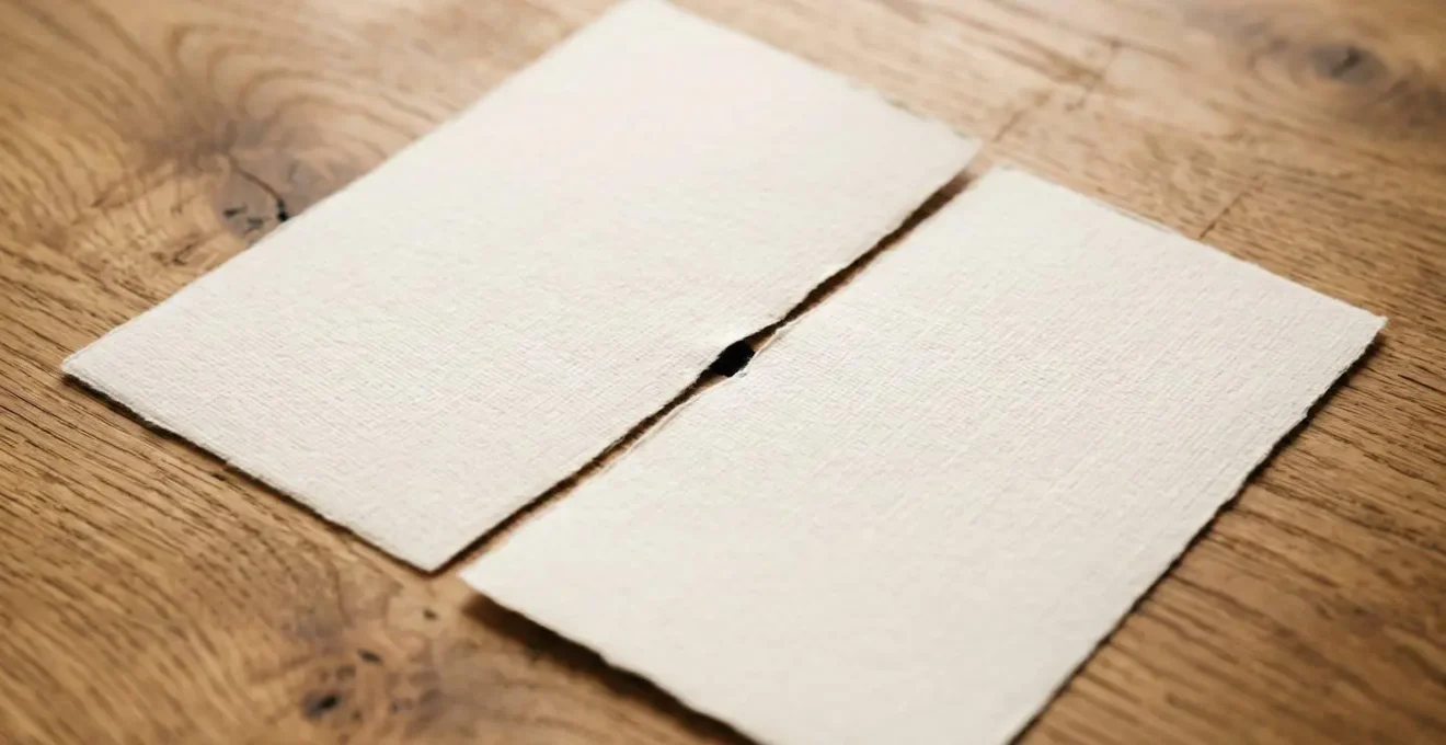 Documents de garanties d'assurance côte à côte sur une table en bois
