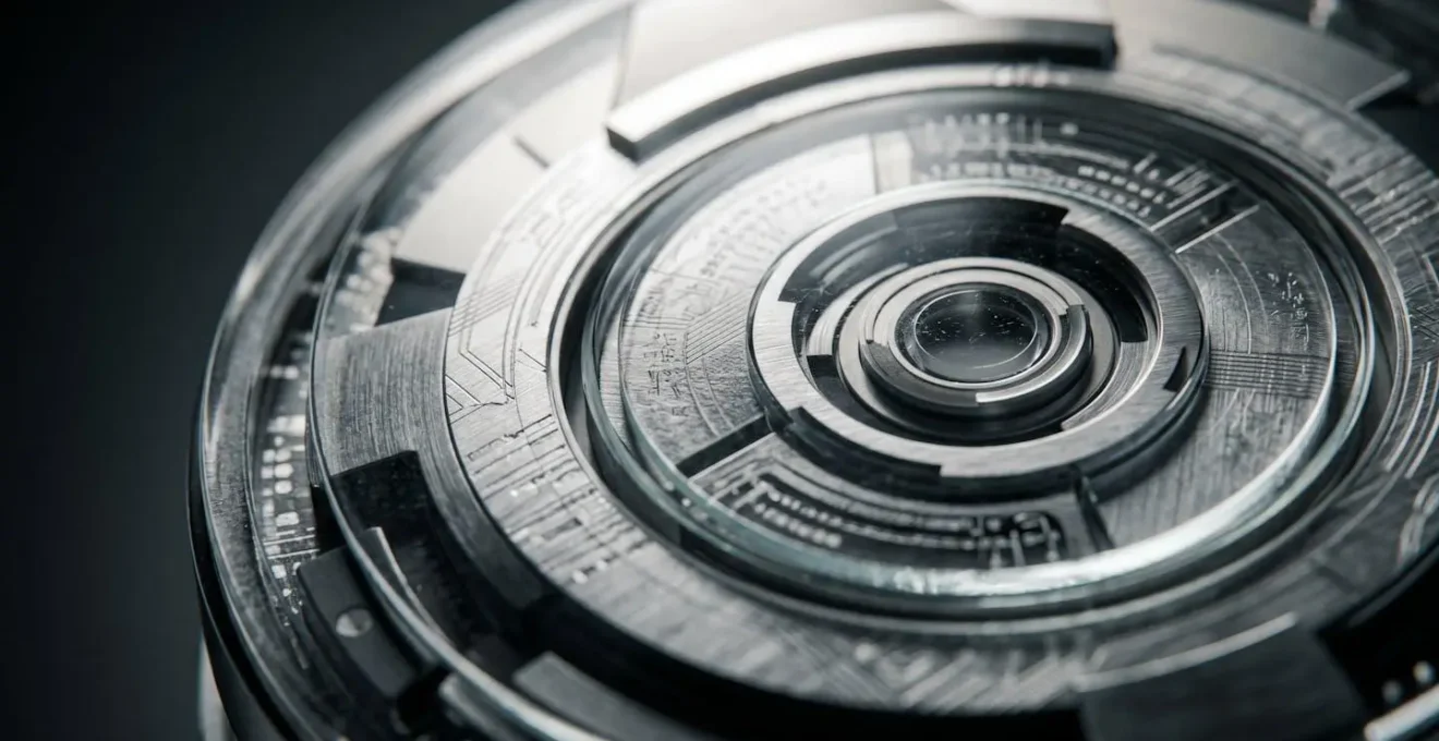 Horloge numérique et sceau électronique symbolisant l'horodatage qualifié eIDAS pour la preuve de date de dépôt