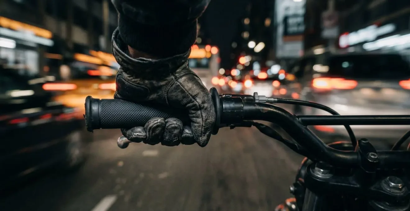 Vue rapprochée symbolique évoquant la limitation de vitesse des trottinettes électriques sans affichage de chiffres
